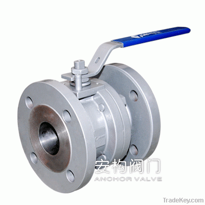 Germany standard flanged ball valve