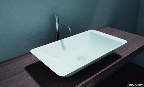 Stupendous Solid Surface Bathroom Wash Basins PB2058