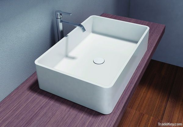 Bubble Table Top Solid Surface Basins PB2013