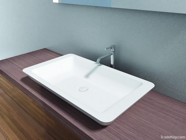 Subline Solid Surface Counter Top Basin PB2057