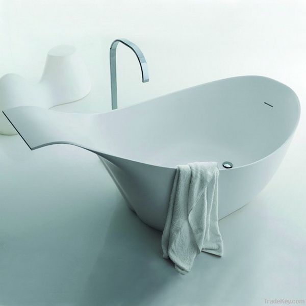 Promineat Clear Solid Surface Acrylic Bathtub PB1076