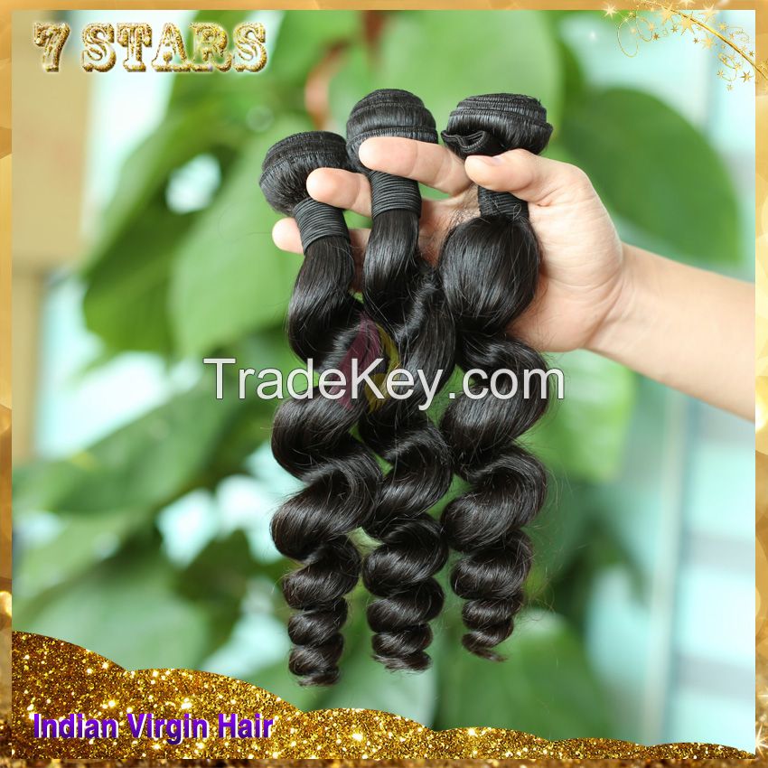 AAAAA Grade Slight Loose wave Virgin Brazilian Hair