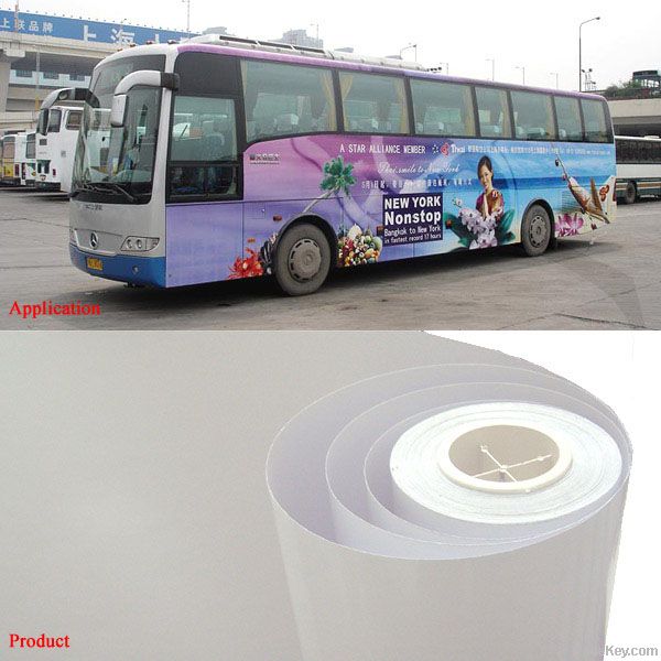 Self Adhesive Vinyl Sticker for Eco-solvent and solvent, inkjet media