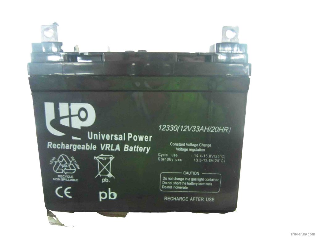 12V 33AH lead acid battery