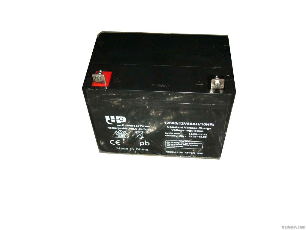 12V 60AH lead acid battery
