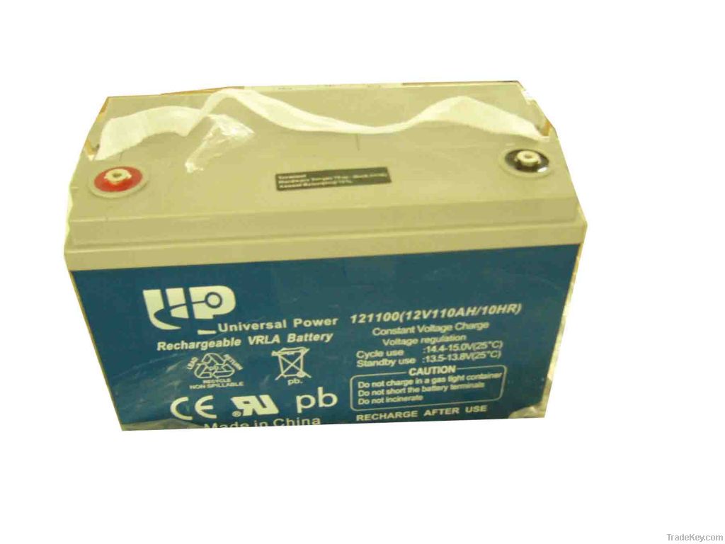 12V 110AH lead acid battery