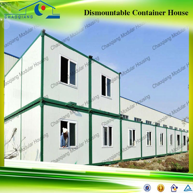 ISO Standard Movable Container House With Foldable Design Plan