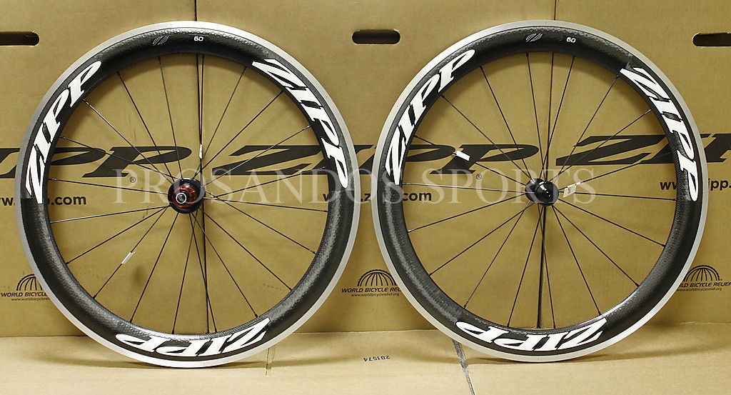 2014 Zipp 60 FireCrest Carbon Clincher Wheelset 