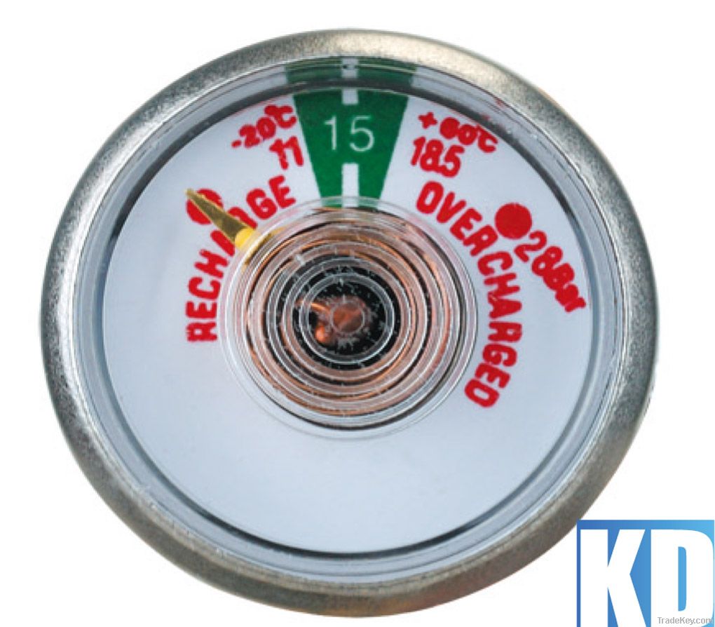 bourdon tube pressure gauge