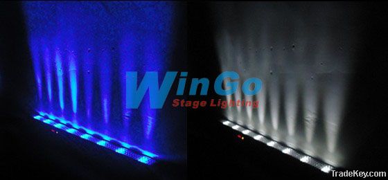 battery and wirelessDMX led strip wash light