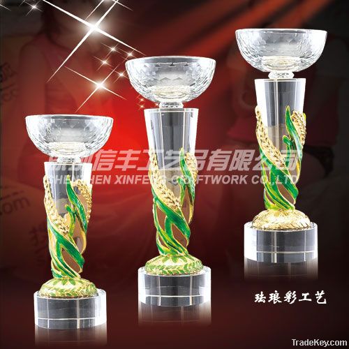 Delicate Crystal trophy