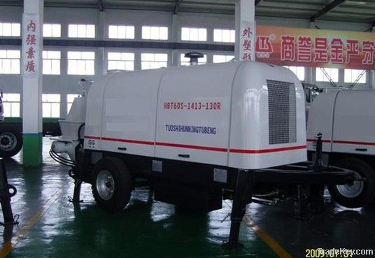 Electric or Diesel Motor Concrete Pump