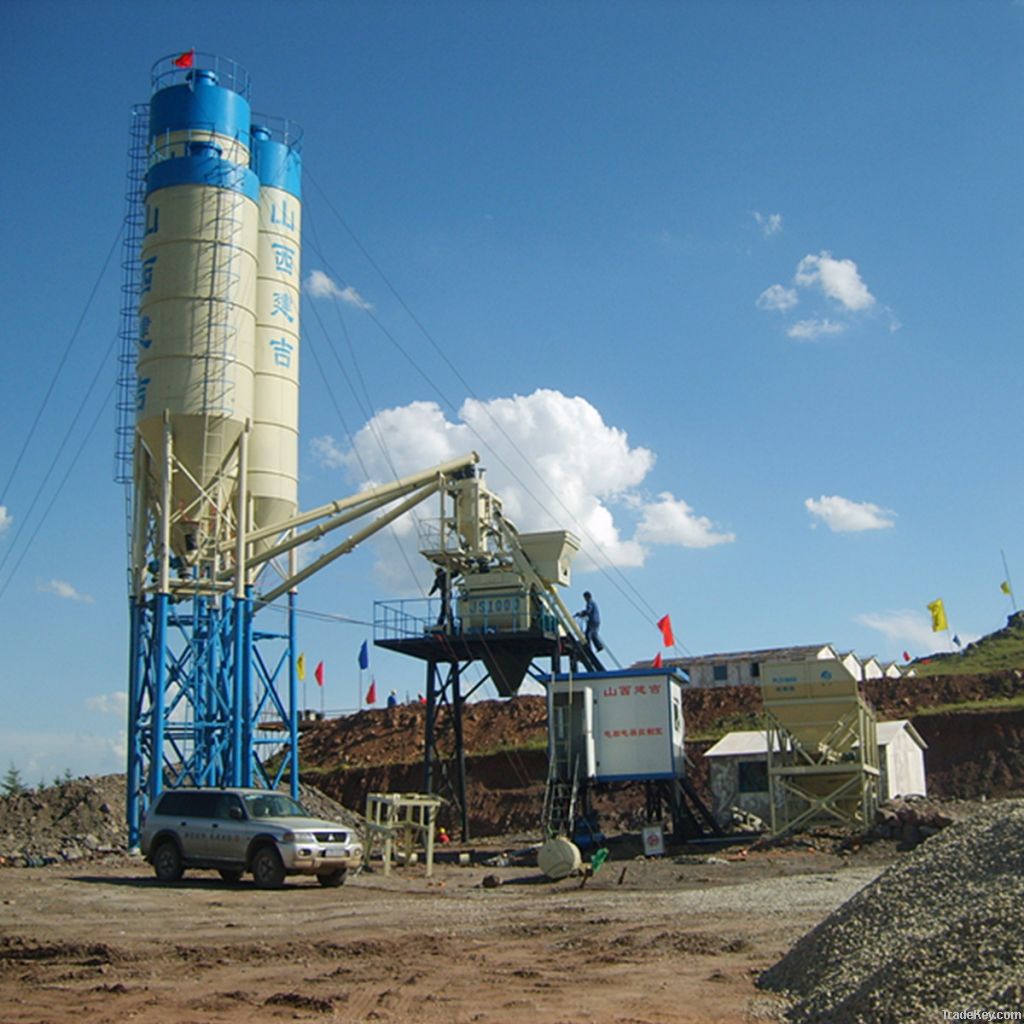 Factory for Mobile Concrete Batching Plant