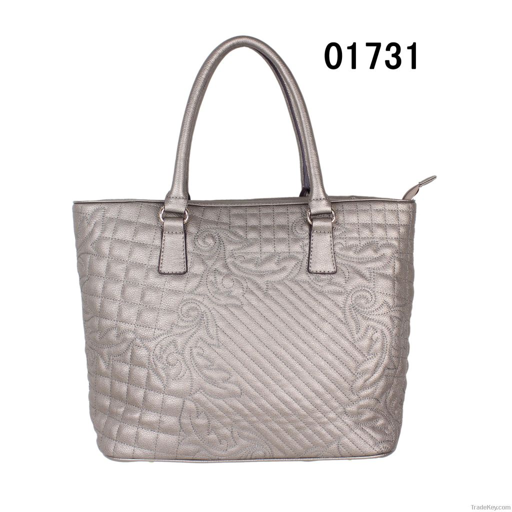 New style fashion PU lady handbag in guangzhou