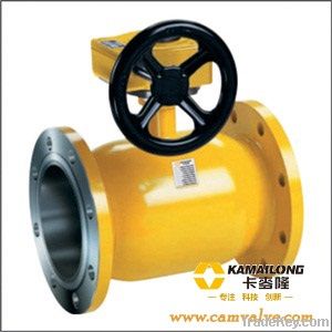 Flanged ball valve