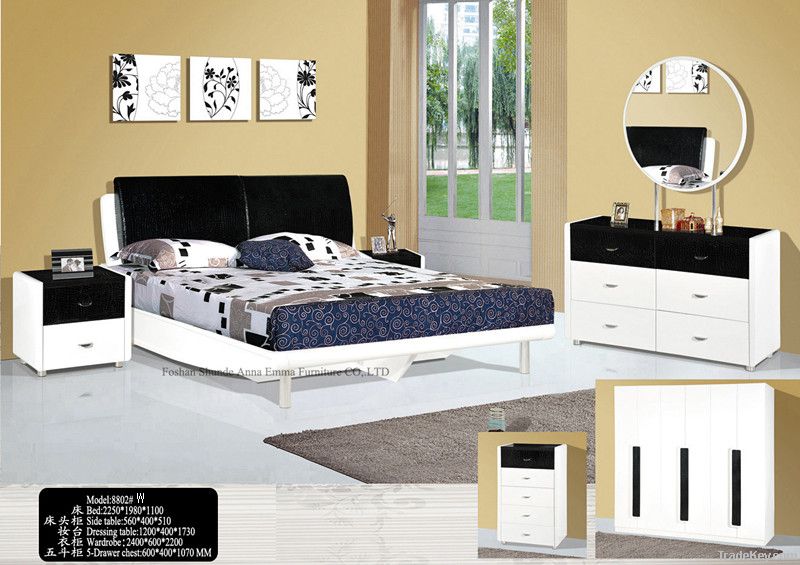 bedroom sets, home furniture, made of MDF board, usd good material