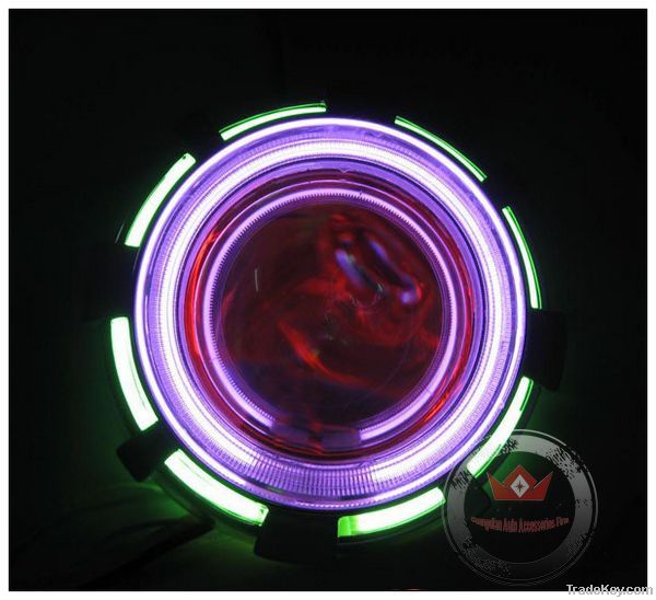 high quality hot sales 12v bi-xenon hid projector lens light angel eye
