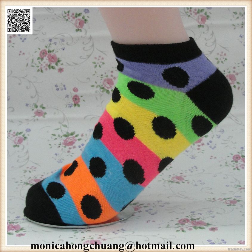 Fabulous Child Sock With Dots