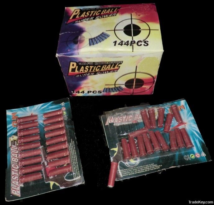 Toy fireworks flare gun