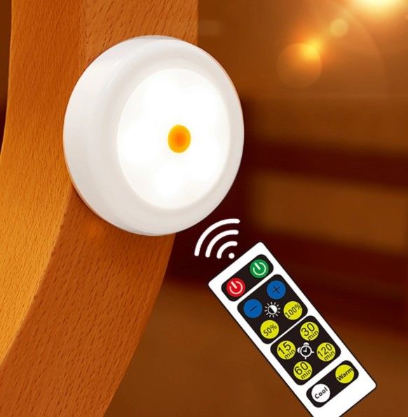 Baby touch/remote dim LED light