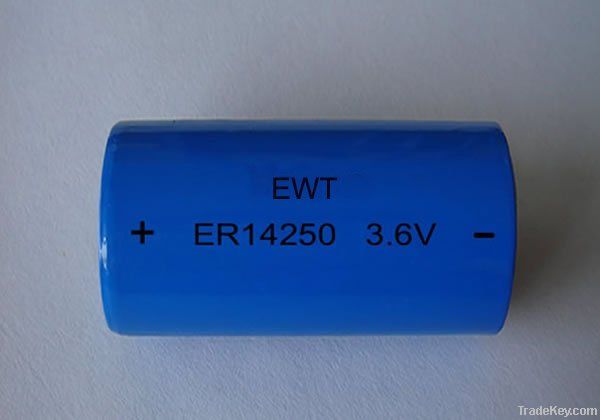 3.6v ER14250 Lithium battery 1200mAh
