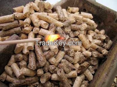 wood pellets 6mm, 15kg bags with logo, 