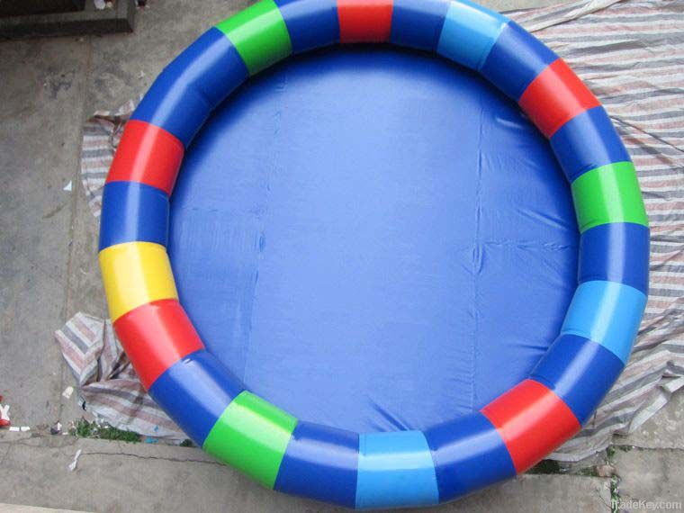 Inflatable water pool, swimming pool