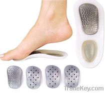 2013 best seller 3/4 silicone massaging insole