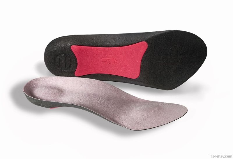 3/4 arch support footcare orthotic insole