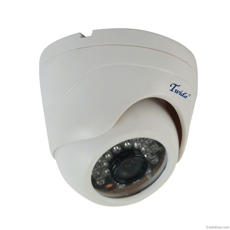 CCTV Dome IR Camera, Indoor Dome Camera 24LEDs, 3.6/6mm Lens