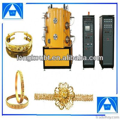 jewelry gold PVD plating machine/vacuum ion coating machinery