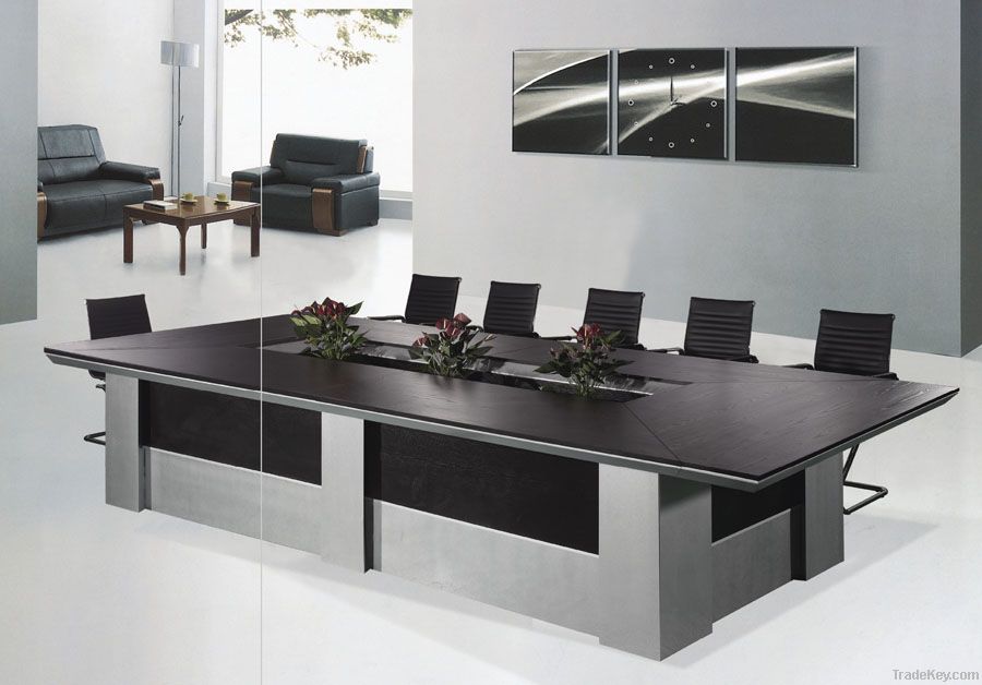 Classical Rectangular Conference Table