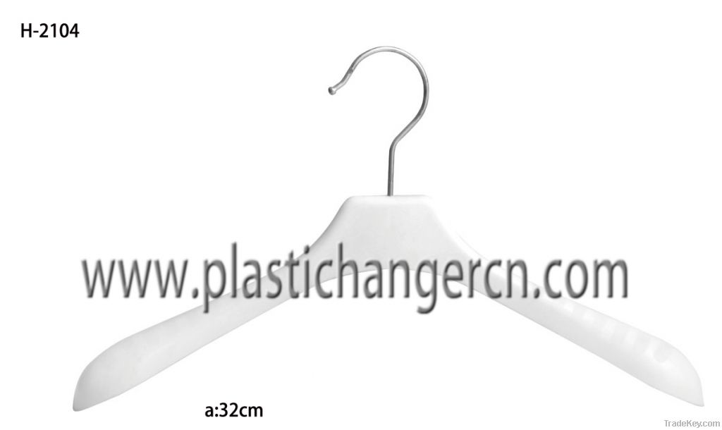 plastic coat hanger