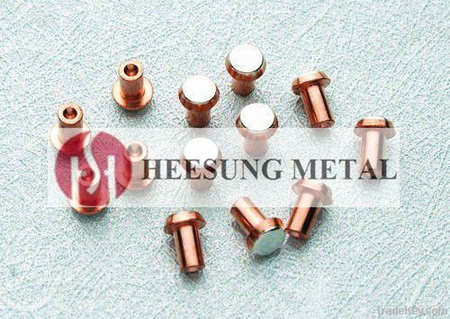 Bimetal Electrical Contact Rivet