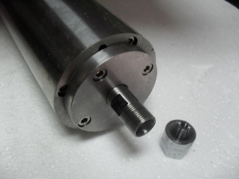 Belt-driven turning spindle for cnc lathe machine