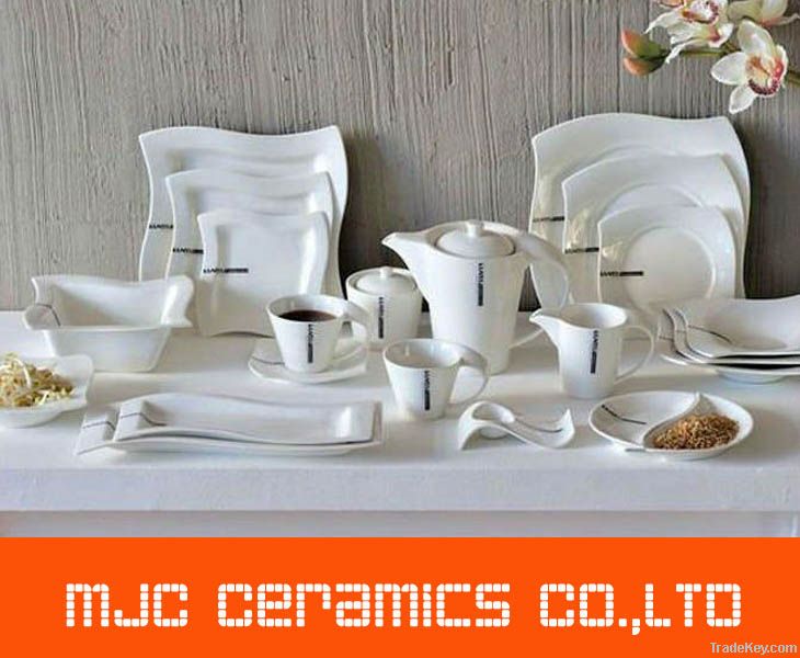 Ceramic Dinner sets Porcelain pottery Tableware plates dishs bowls