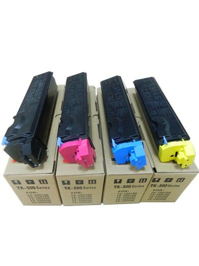 FS-C5016N toner cartridge for Kyocera TK500 C/M/Y/K