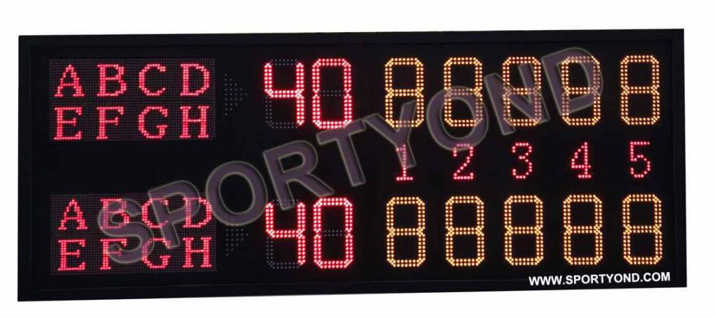 Tennis LED Scoreboard