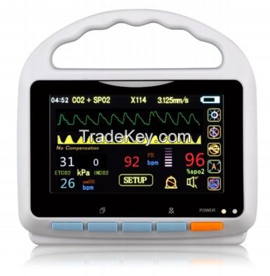 Portable EtCO2 capnography Monitor with SpO2 MD90ET