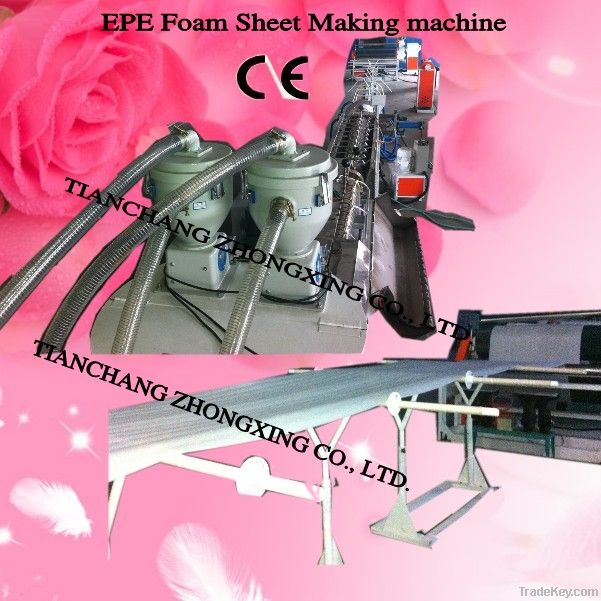 Expanded Polyethylene foam sheet production line
