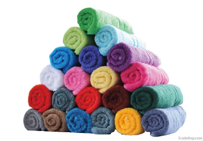Pure Cotton Hand Towel in Solid Color