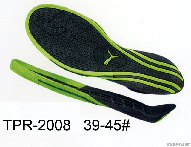 TPR outsoles