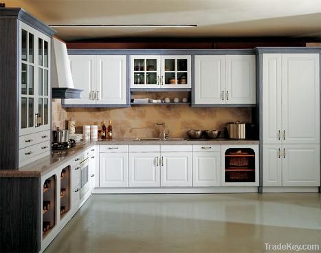 kitchen cabinets With pvc doors