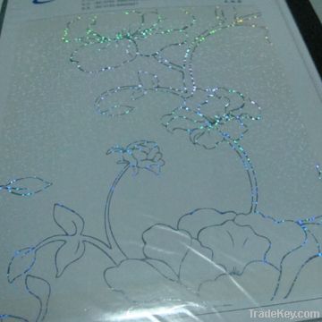 Hologram transfer film for decoration