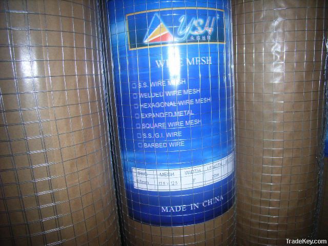 welded wire mesh coil