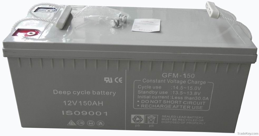 12V150AH Deep cycle battery