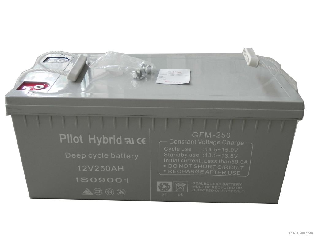 12V250AH deep cycle battery