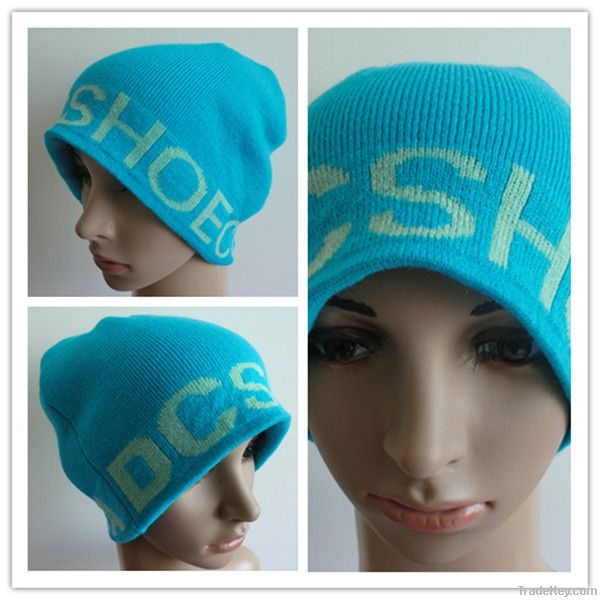 Fashion teenagers knitted beanie hats