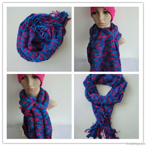 2013 beautiful fashion tassel scarf wholesale