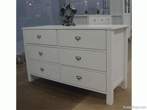 6 drawer chest / triple dresser / double dresser / clothes cabinet